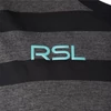 Kép 2/3 - RSL Dallas W női tollaslabda / squash póló (szürke)