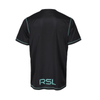 Kép 2/2 - RSL Gaia gyerek tollaslabda / squash póló (fekete)