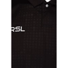 Kép 4/5 - RSL Oxford gyerek tollaslabda / squash galléros póló (fekete)