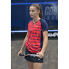 Kép 2/3 - Victor International 6649 női tollaslabda / squash póló (piros)