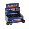 Picture 1/2 -Victor Pro tollaslabda / squash fedőgrip doboz - 60 darab (fekete)