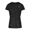 Kép 1/3 - Victor T-24100 C női tollaslabda / squash póló (fekete)