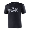 Kép 1/2 - Victor T-25007 C férfi tollaslabda / squash póló (fekete)