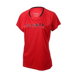 FZ Forza Blingley női tollaslabda, squash póló (piros)