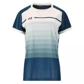 FZ Forza Alibi női tollaslabda / squash póló (fehér-sötétkék)