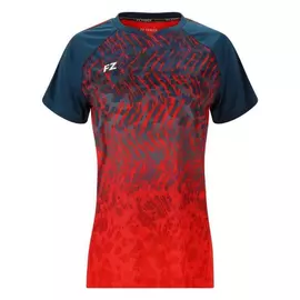 FZ Forza Alva női tollaslabda / squash póló (piros-fekete)