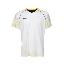 RSL India férfi tollaslabda, squash póló (fehér)