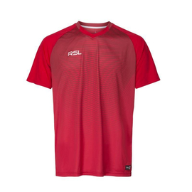 RSL Manhatten férfi tollaslabda, squash póló (piros)