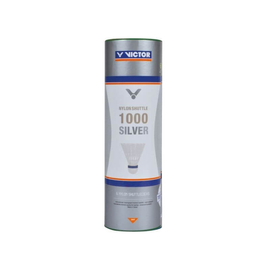 Victor 1000 Silver műanyaglabda - 6 darab (fehér - médium sebesség)