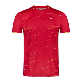 Victor T-23101 D férfi tollaslabda / squash póló (piros)