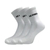 FZ Forza Comfort Sock Long tollaslabda, squash sportzokni - 3 pár (fehér)