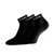 FZ Forza Comfort Sock Short tollaslabda / squash sportzokni - 3 pár (fekete)