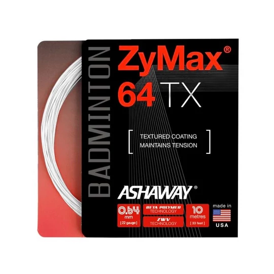 Ashaway Zymax 64 TX tollaslabda húr (fehér)