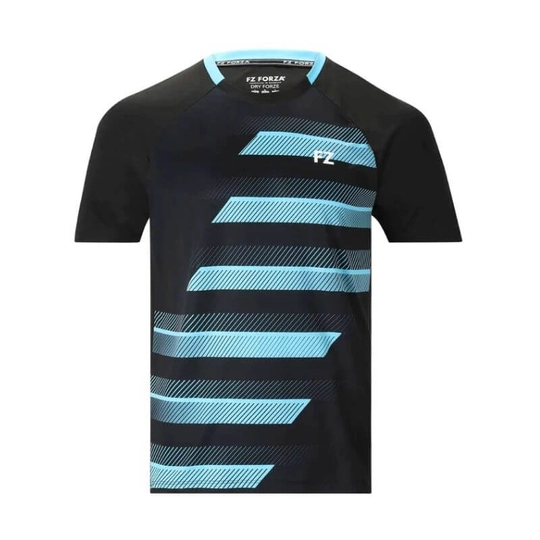 FZ Forza Crestor férfi tollaslabda / squash póló (fekete)