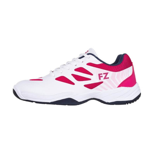 FZ Forza Leander V2 W női tollaslabda cipő, squash cipő (fehér-piros)