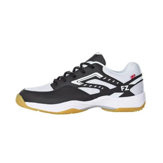 FZ Forza X-pulse férfi tollaslabda cipő / squash cipő (fekete-fehér)
