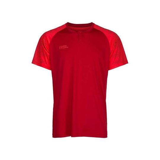 RSL Calvin gyerek tollaslabda / squash póló (piros)