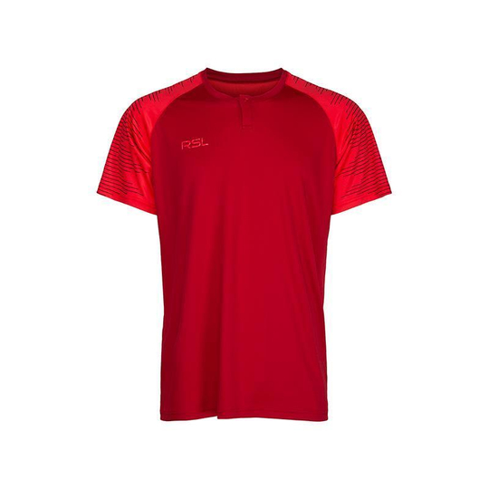 RSL Calvin férfi tollaslabda, squash póló (piros)
