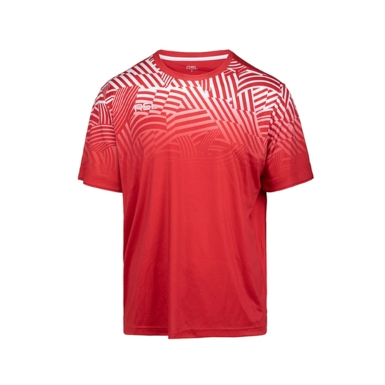 RSL Frigg férfi tollaslabda / squash póló (piros)