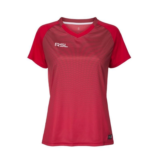 RSL Manhatten W női tollaslabda / squash póló (piros)
