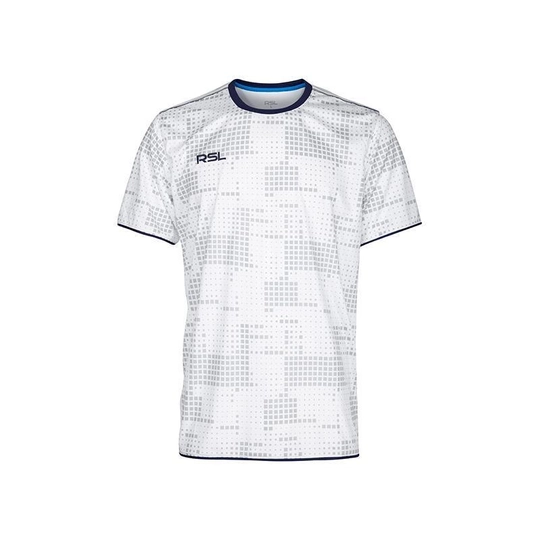 RSL Zink férfi tollaslabda / squash póló (fehér)