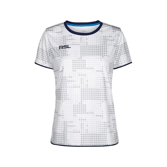 RSL Zink W női tollaslabda / squash póló (fehér)