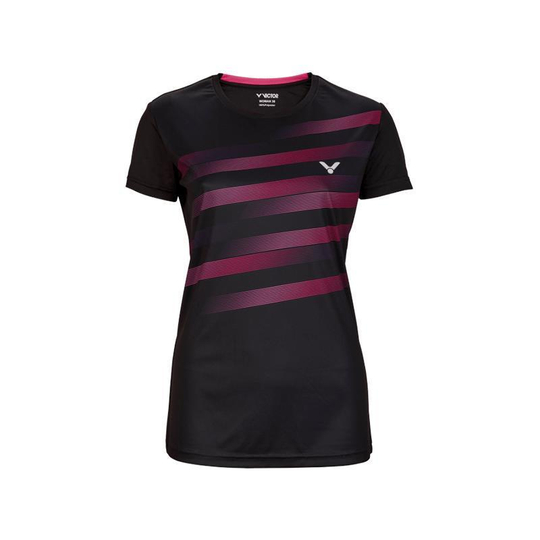 Victor T-04101 C női tollaslabda / squash póló (fekete)
