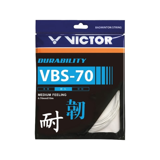 Victor VBS-70 tollaslabda húr - 10 m (fehér)