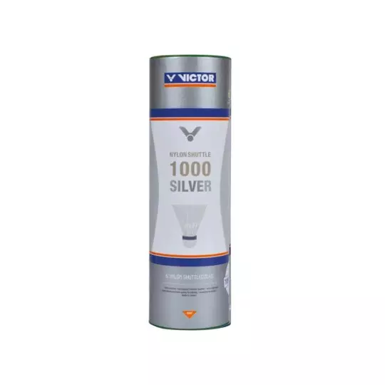 Victor 1000 Silver műanyaglabda - 6 darab (fehér - gyors sebesség)