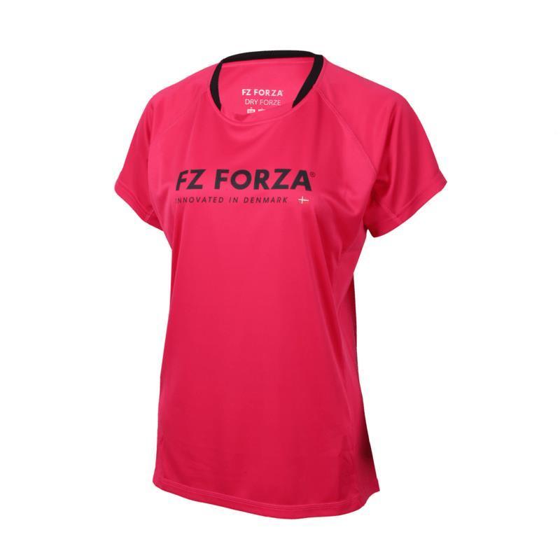 Pink FZ Forza Blingley Womens Badminton/Squash T-Shirt 